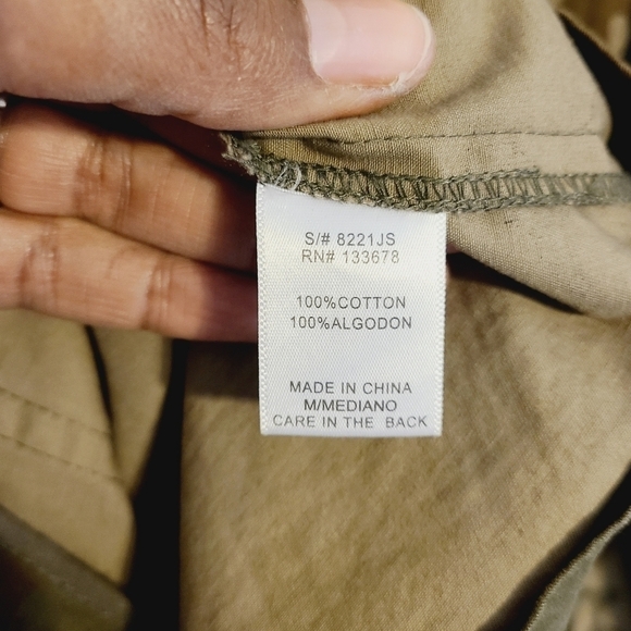 Love Tree | Women's Cargo Parka Camouflage Print Jacket (Size Medium) - Picture 5 of 16